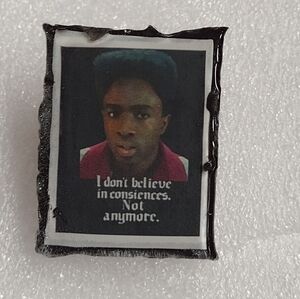 Stranger Things LUCAS SINCLAIR HANDMADE ART PIN
